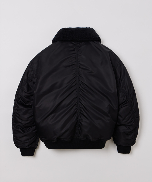 FIELDERS(フィールダーズ)の「MAN FLIGHT DOWN JUMPER BLACK(ダウンジャケット/コート・メンズ・その他・SMALL/MEDIUM/LARGE)」の2枚目の写真