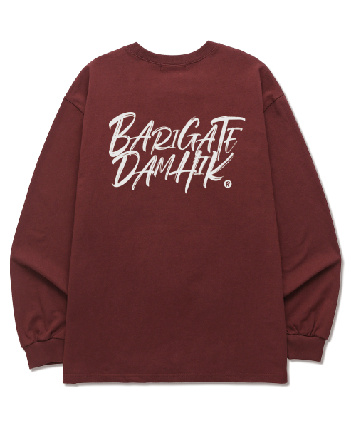 BARIGATE(バリゲート)の「GRAFFITI ロングスリーブ (BLS033) バーガンディ(Tシャツ/カットソー・レディース・その他・SMALL/MEDIUM/LARGE/X-LARGE/XX-LARGE)」の3枚目の写真