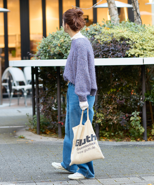 セール】《追加9》手洗い可 / ポコポコヤーンミックス2WAYカーディガン