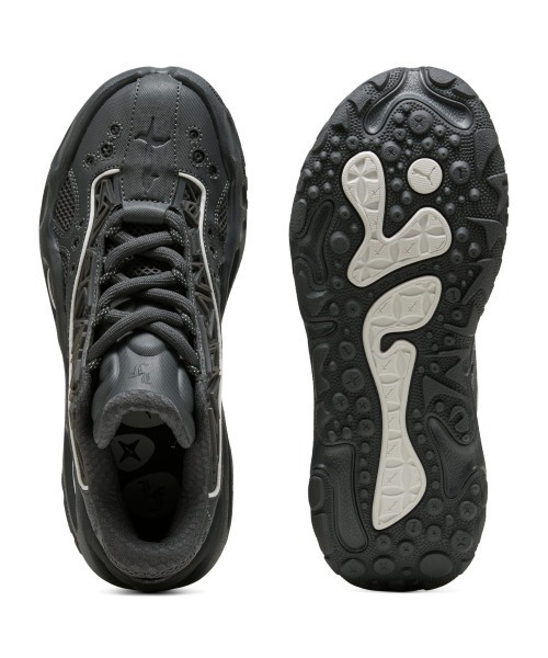 PUMA（プーマ）の「PUMA LA FRANCE RNR（プーマ ラ フランス RNR）（スニーカー・メンズ・グレー系/ピンク系・25cm/27cm/27.5cm/28cm/28.5cm/29cm/25.5cm/26cm/26.5cm）」の6枚目の写真
