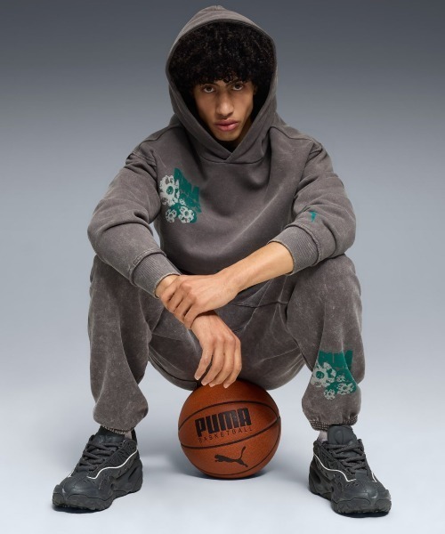 PUMA（プーマ）の「PUMA LA FRANCE RNR（プーマ ラ フランス RNR）（スニーカー・メンズ・グレー系/ピンク系・25cm/27cm/27.5cm/28cm/28.5cm/29cm/25.5cm/26cm/26.5cm）」の9枚目の写真