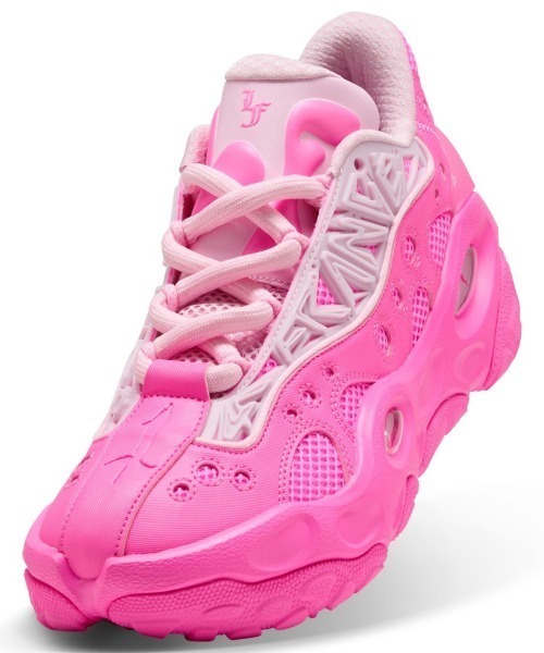 PUMA（プーマ）の「PUMA LA FRANCE RNR（プーマ ラ フランス RNR）（スニーカー・メンズ・グレー系/ピンク系・25cm/27cm/27.5cm/28cm/28.5cm/29cm/25.5cm/26cm/26.5cm）」の15枚目の写真