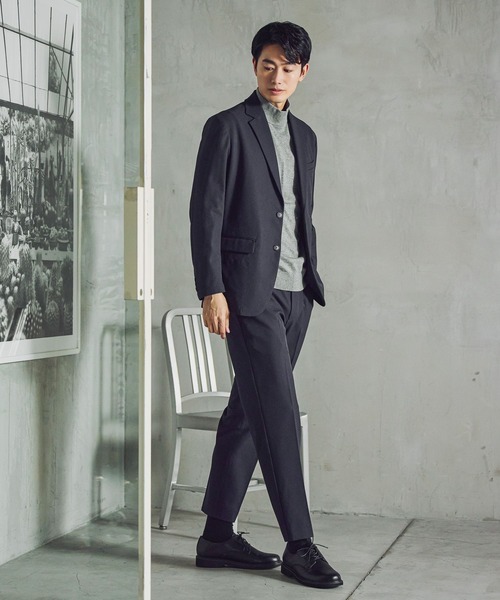 GLOBAL WORK（グローバルワーク）の「SOLOTEX(R)お手入れらくらく/ジャケット/612492（テーラードジャケット・メンズ・ネイビー/モカ/チャコールグレー・LARGE/MEDIUM/SMALL/X-LARGE）」の20枚目の写真