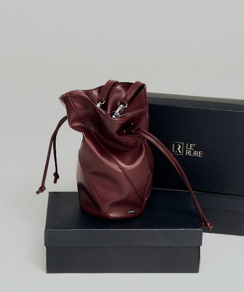 LE'RURE(リルアー)の「Flower vase bag(ハンドバッグ・レディース・バーガンディー/グレー/ブラック・FREE)」の14枚目の写真