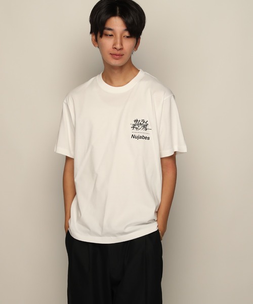 YEN TOWN MARKET(イェンタウンマーケット)の「【SAMURAI CHAMPLOO】aruarian dance バックプリント Tシャツ(Tシャツ/カットソー・メンズ・ブラック/ホワイト・XL/L/M)」の3枚目の写真