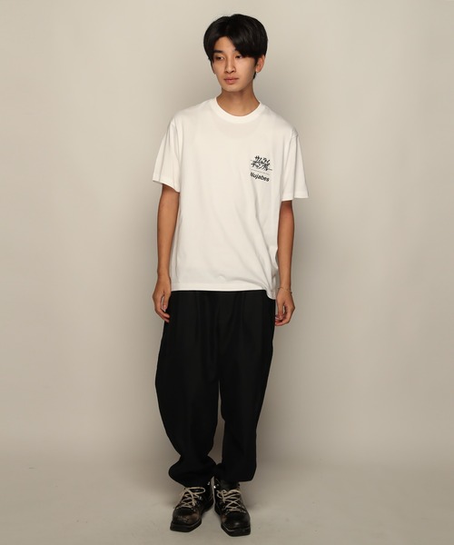 YEN TOWN MARKET(イェンタウンマーケット)の「【SAMURAI CHAMPLOO】aruarian dance バックプリント Tシャツ(Tシャツ/カットソー・メンズ・ブラック/ホワイト・XL/L/M)」の4枚目の写真