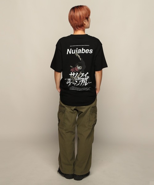YEN TOWN MARKET(イェンタウンマーケット)の「【SAMURAI CHAMPLOO】aruarian dance バックプリント Tシャツ(Tシャツ/カットソー・メンズ・ブラック/ホワイト・XL/L/M)」の8枚目の写真