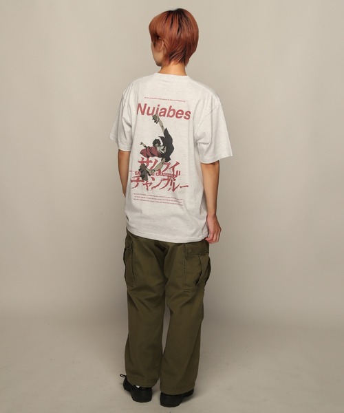 YEN TOWN MARKET(イェンタウンマーケット)の「【SAMURAI CHAMPLOO】aruarian dance バックプリント Tシャツ(Tシャツ/カットソー・メンズ・ブラック/ホワイト・XL/L/M)」の11枚目の写真