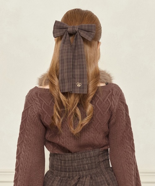 リボンバレッタ（バレッタ/ヘアクリップ）｜apres jour（アプレ