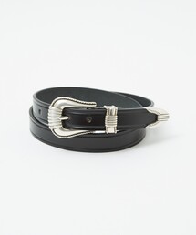 TORY LEATHER | 【TORY LEATHER/ トリーレザー】3Piece Silver Buckle Belt / 3ピース シルバー バックル ベルト(ベルト)