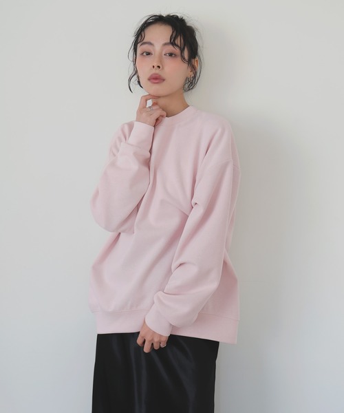 オーバーサイズスウェットプルオーバー（スウェット）｜LIAN（リアン