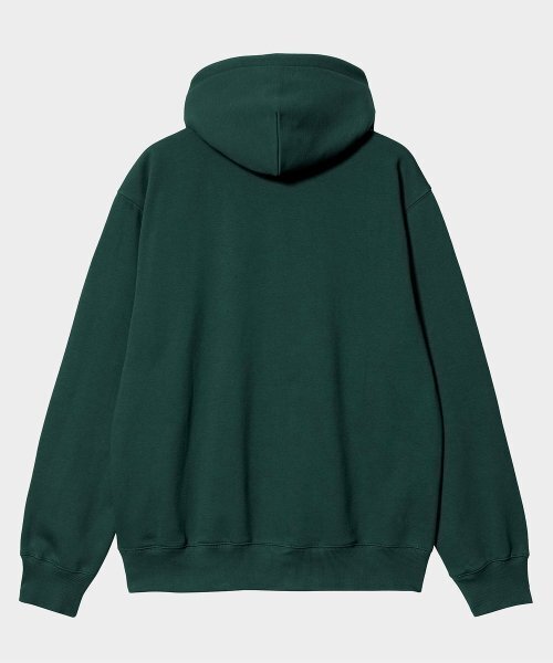 ROYALLIFE(ロイヤルライフ)の「RLPH3001 OG刺繍ロゴ裏起毛フードパーカー - グリーン(パーカー・メンズ・グリーン・LARGE/SMALL/X-LARGE)」の3枚目の写真