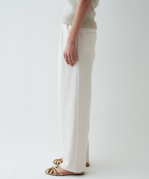 cloenc（クロエンス）の「【セットアップ／マシンウォッシュ】ツイルイージータックパンツ（その他パンツ・レディース・ブラック/ネイビー/オフホワイト・01/02/03）」の14枚目の写真