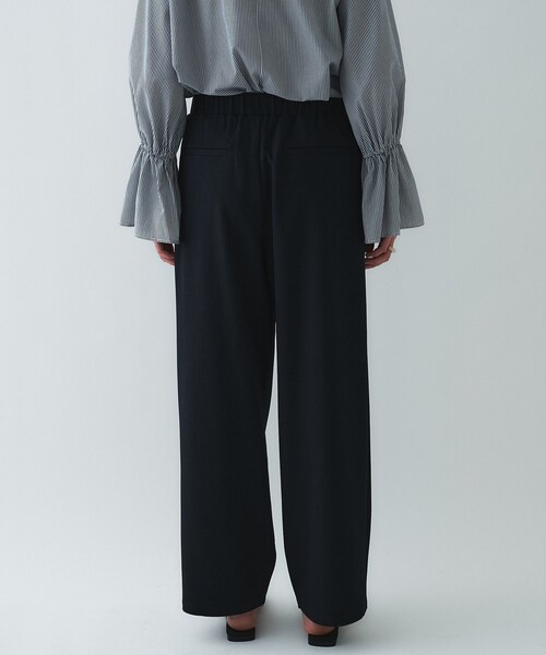 cloenc（クロエンス）の「【セットアップ／マシンウォッシュ】ツイルイージータックパンツ（その他パンツ・レディース・ブラック/ネイビー/オフホワイト・01/02/03）」の22枚目の写真