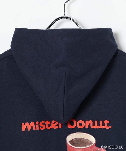 LEPSIM(レプシィム)の「【Mister Donut】イラストパーカー 627318(パーカー・レディース・アイボリー/ネイビー・FREE)」の9枚目の写真