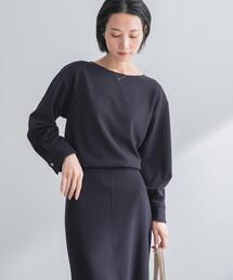 ストレッチジョーゼットブラウス