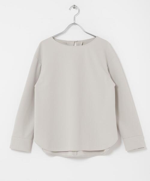 URBAN RESEARCH ROSSO WOMEN（アーバンリサーチ　ロッソ）の「ストレッチジョーゼットブラウス（シャツ/ブラウス・レディース・ホワイト/グレー系その他/ネイビー・FREE）」の16枚目の写真