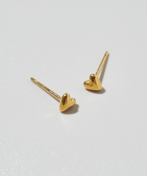GOLDY(ゴールディ)の「【金属アレルギー軽減】プチ ハート ステンレス ピアス(ピアス(両耳用)・レディース・ゴールド/シルバー・FREE)」の12枚目の写真