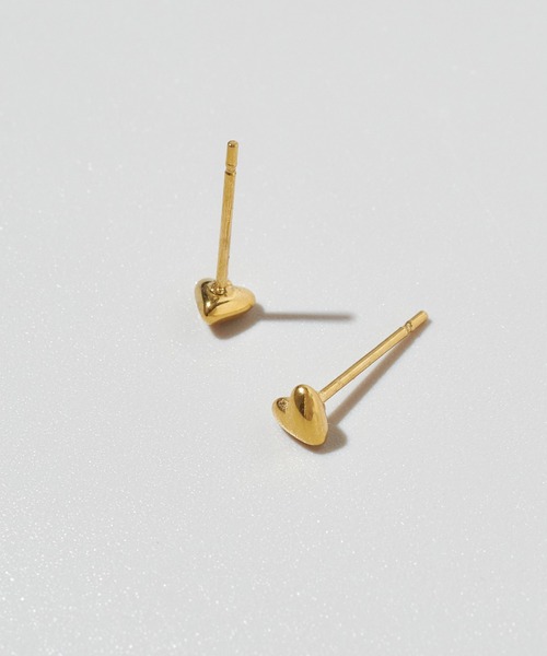 GOLDY(ゴールディ)の「【金属アレルギー軽減】プチ ハート ステンレス ピアス(ピアス(両耳用)・レディース・ゴールド/シルバー・FREE)」の13枚目の写真