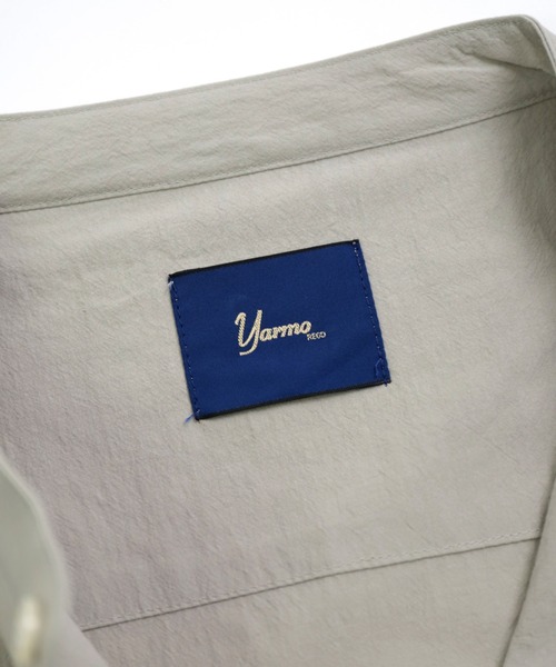 Yarmo（ヤーモ）の「[Yarmo] Vintage Finish Cotton Roll Up Sleeve Boxy Shirts（シャツ/ブラウス・レディース・ホワイト/グレー・FREE）」の20枚目の写真