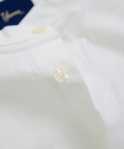 Yarmo（ヤーモ）の「[Yarmo] Vintage Finish Cotton Roll Up Sleeve Boxy Shirts（シャツ/ブラウス・レディース・ホワイト/グレー・FREE）」の11枚目の写真