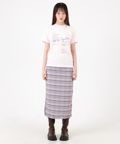 KATHARSIS（カタルシス）の「チェックパターンロングスカートレッド ONE SIZE（スカート・レディース・その他・ONE SIZE）」の2枚目の写真