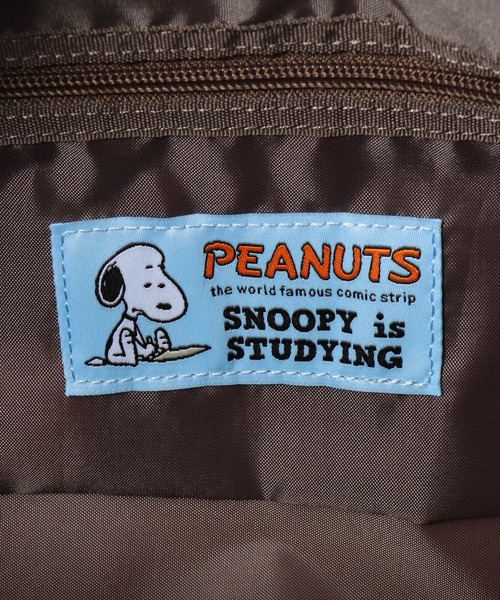 SNOOPY(スヌーピー)の「SNOOPY スヌーピー ロールボストン RE-PET(ボストンバッグ・メンズ・ブラック/グレー/ベージュ・FREE)」の20枚目の写真