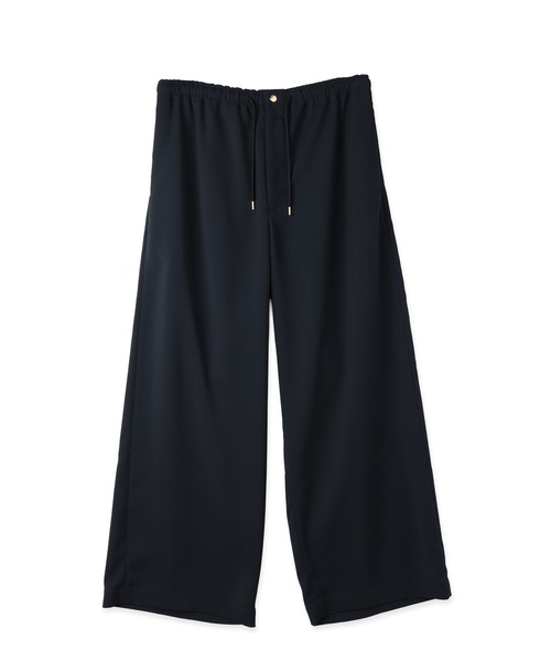 CULLNI(クルニ)の「Dry Stretch Cloth Extra Wide Drawstring Pant(スラックス・メンズ・ネイビー/ブラウン/ブラック・2/1/0)」の3枚目の写真