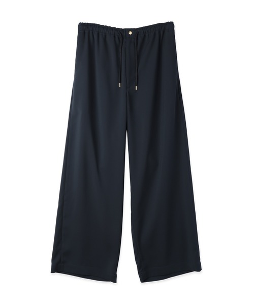 CULLNI(クルニ)の「Dry Stretch Cloth Extra Wide Drawstring Pant(スラックス・メンズ・ネイビー/ブラウン/ブラック・2/1/0)」の15枚目の写真