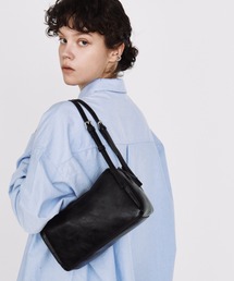 2way square double strap shoulder bag / 2wayスクエアダブルストラップショルダーバッグ