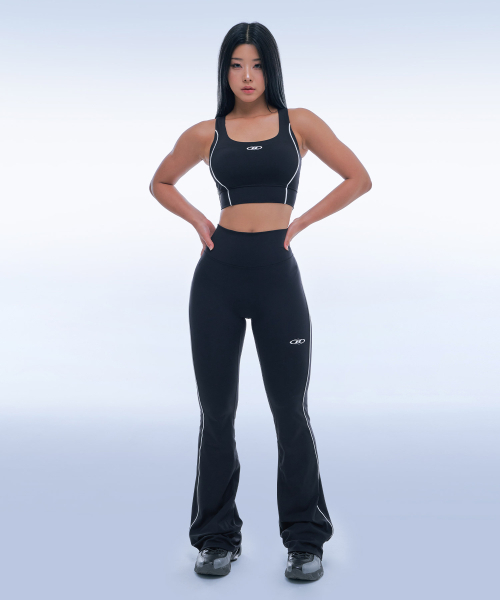 BORN TO WIN（ボーントゥウィン）の「W SYMBOL B PIPING TANK TOP [BLACK]（チューブトップ・レディース・その他・1/2/3）」の3枚目の写真