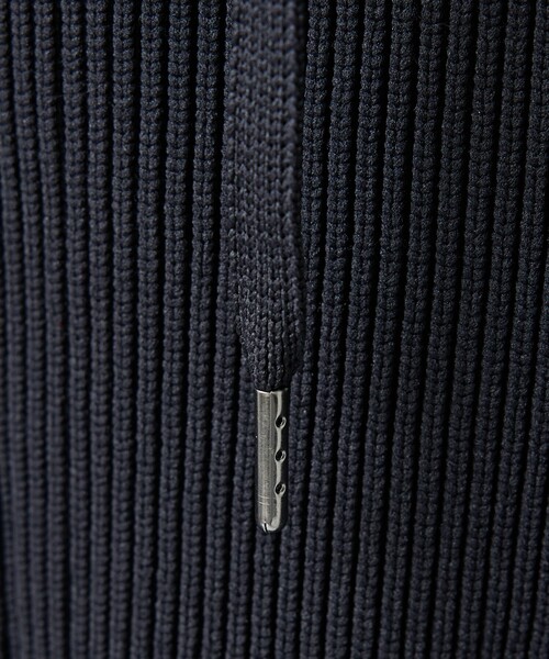 DESIGNWORKS（デザインワークス）の「【セットアップ対応】ドライバーズ ニットフーディ（パーカー・メンズ・ブルー/ダークオレンジ/ネイビー/グレイッシュベージュ・50/52/48/46）」の8枚目の写真