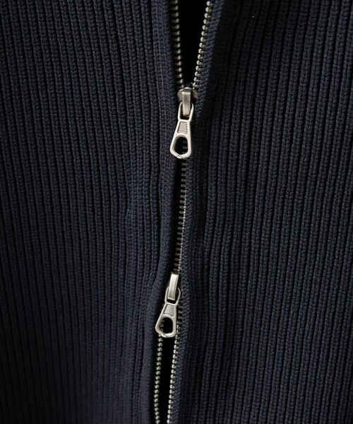 DESIGNWORKS（デザインワークス）の「【セットアップ対応】ドライバーズ ニットフーディ（パーカー・メンズ・ブルー/ダークオレンジ/ネイビー/グレイッシュベージュ・50/52/48/46）」の10枚目の写真