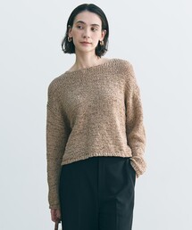 テープヤーンニット プルオーバー
