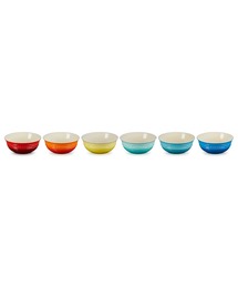 Le Creuset（ルクルーゼ）の「シリアルボール 500ml (6個入り) レインボー（食器）」