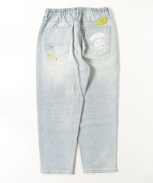 AAPE BY A BATHING APE（エーエイプバイアベイシングエイプ）の「AAPE DENIM PANTS（デニムパンツ・メンズ・ライトブルー・MEDIUM/LARGE）」の3枚目の写真
