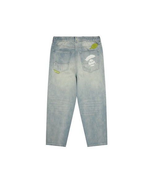 AAPE BY A BATHING APE（エーエイプバイアベイシングエイプ）の「AAPE DENIM PANTS（デニムパンツ・メンズ・ライトブルー・MEDIUM/LARGE）」の4枚目の写真