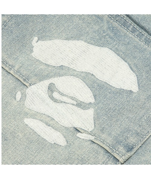 AAPE BY A BATHING APE（エーエイプバイアベイシングエイプ）の「AAPE DENIM PANTS（デニムパンツ・メンズ・ライトブルー・MEDIUM/LARGE）」の6枚目の写真