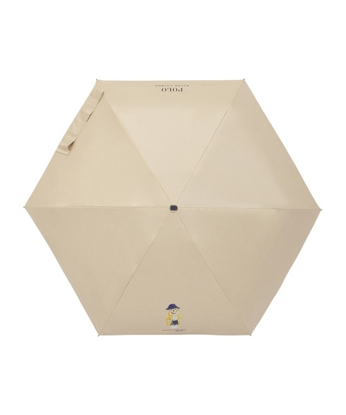 POLO RALPH LAUREN（ポロ ラルフ ローレン）の「遮光100％ 遮熱 折りたたみ日傘 ショルダーバッグ付 ポロベア（折りたたみ傘・レディース・ベージュ/ネイビー・FREE）」の20枚目の写真