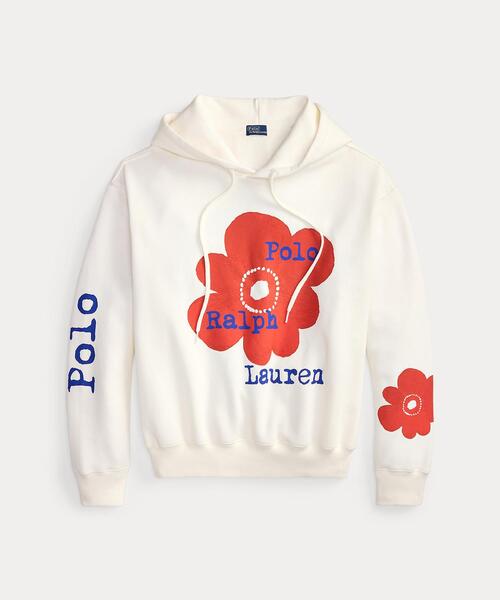 フローラル ロゴ フリース フーディ（パーカー）｜POLO RALPH LAUREN