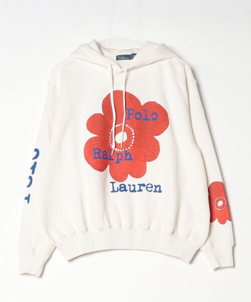 フローラル ロゴ フリース フーディ（パーカー）｜POLO RALPH LAUREN