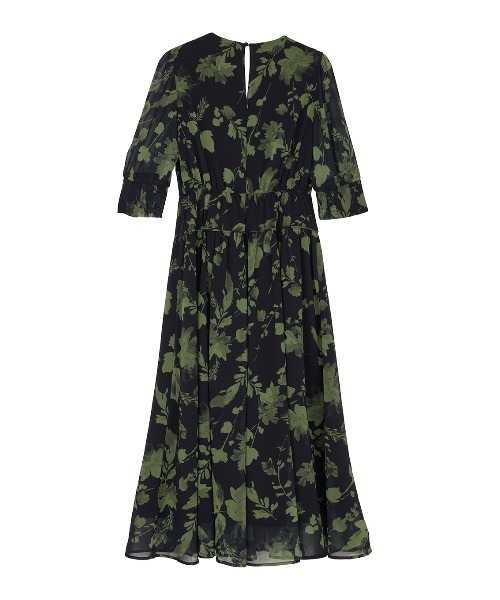 GRAINY FLOWER CHIFFON DRESS(ドレス)|Ameri(アメリ)の GRAINY FLOWER CHIFFON DRESS(ドレス)|Ameri(アメリ)の