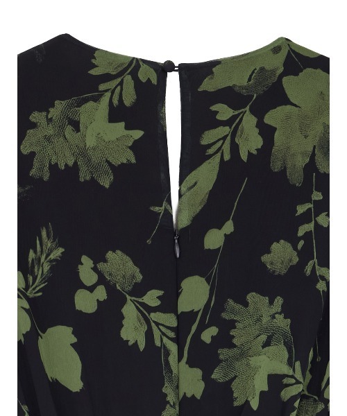 GRAINY FLOWER CHIFFON DRESS（ドレス）｜Ameri（アメリ）の