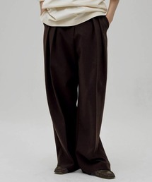 【TODAYFUL/トゥデイフル】Bonding Wide Trousers/ボンディングワイドトラウザーパンツ