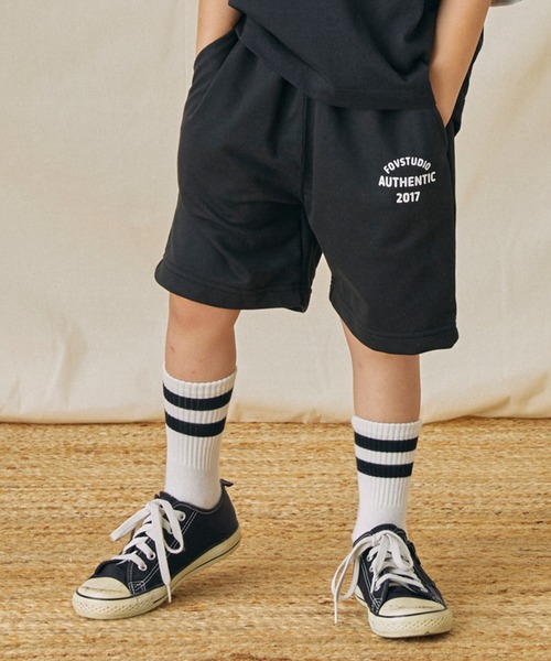 FOV（フォブ）の「フォブ ライトスウェットショートパンツ（その他パンツ・キッズ・ホワイト/トップグレー/ブラック・L/M/S/XL）」の2枚目の写真