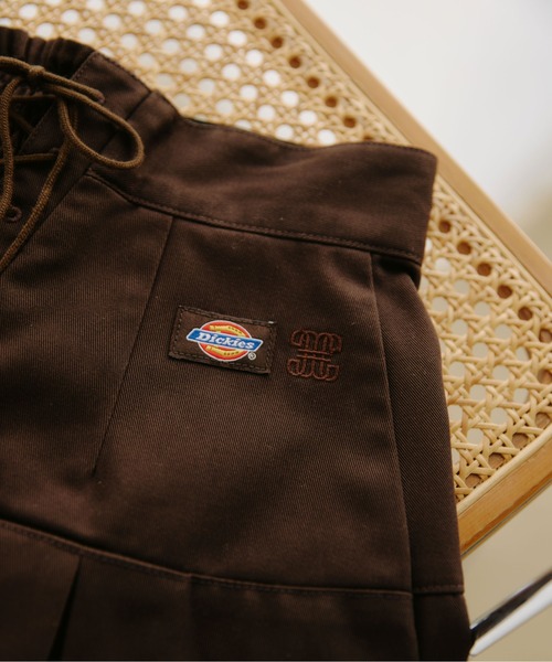 JILL by JILL STUART(ジルバイジルスチュアート)の「「Dickies × JILL by JILL STUART」別注タックミニスカート(スカート・レディース・グレー/ブルー/ブラウン/ベージュ・SMALL/MEDIUM)」の12枚目の写真