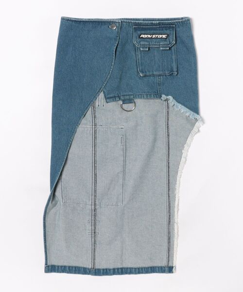 L.H.P(エルエイチピー)の「PONY STONE/ポニーストーン/KYLE(スカート・レディース・ブルー・M)」の2枚目の写真