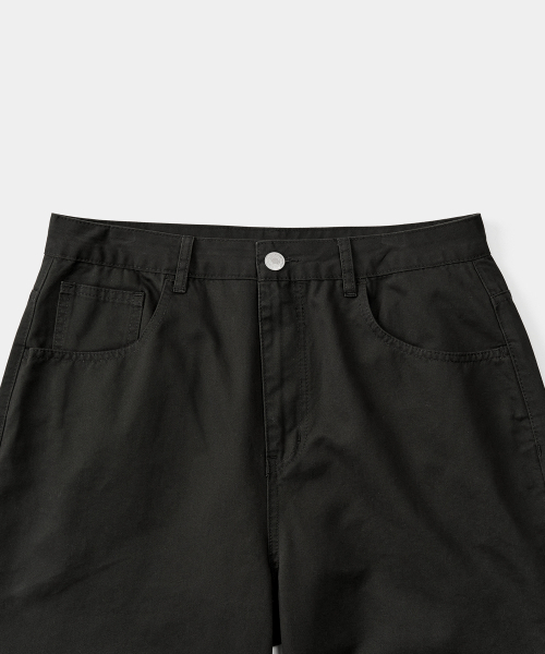 EXCONTAINER(エックスコンテナ)の「カーブドワイドコットンパンツ (ブラック)(その他パンツ・メンズ・その他・MEDIUM/LARGE/X-LARGE)」の3枚目の写真