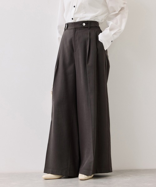 VIS(ビス)の「ツータックワイドパンツ/イージーケア(その他パンツ・レディース・ベージュ系その他/チャコールグレー・M/S)」の22枚目の写真