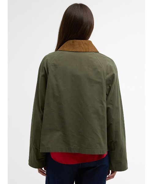 Barbour(バブアー)の「【SPEY / スペイ】 シャワープルーフジャケット(レディース)(ブルゾン・レディース・オリーブ/クリーム/ネイビー・8/10/12)」の12枚目の写真